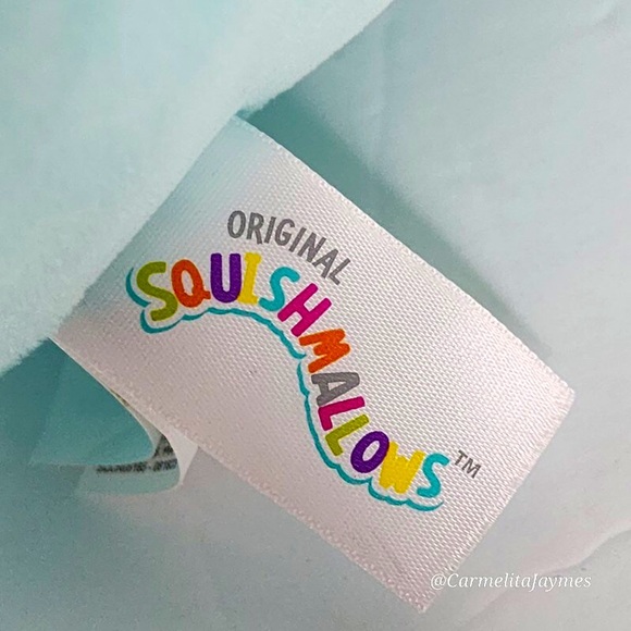 BEN 🦕 Blue Dinosaur DEFECT TAG Original Squishmallow By Kellytoy NWT - Picture 5 of 9